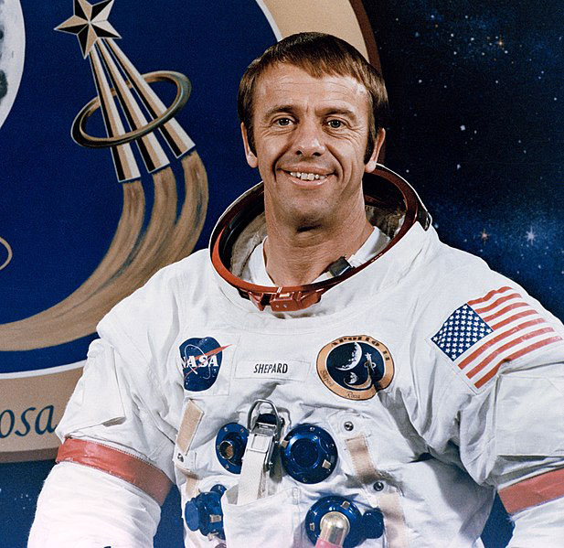 Allan Shepard - Mercury, Apollo mission NASA Moonwalker
